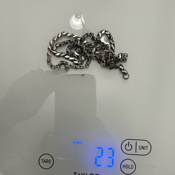 Vintage Cross pendent with Amethyst stone in middle. 950 sterling silver. - Picture 10 of 12